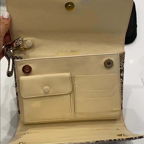 Eileen Kramer python skin clutch - Picture 5 of 5